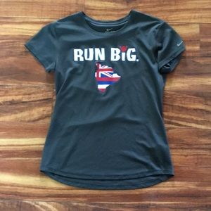 Nike Kailua-Kona Hawaii Running Shirt Run Big